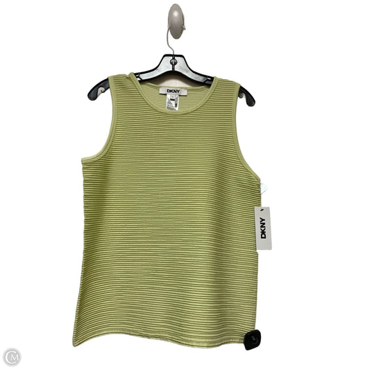 Top Sleeveless By Dkny In Green, Size: Xl