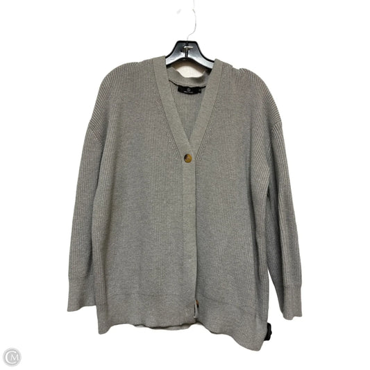 Sweater Cardigan By Lillusory In Grey, Size: M
