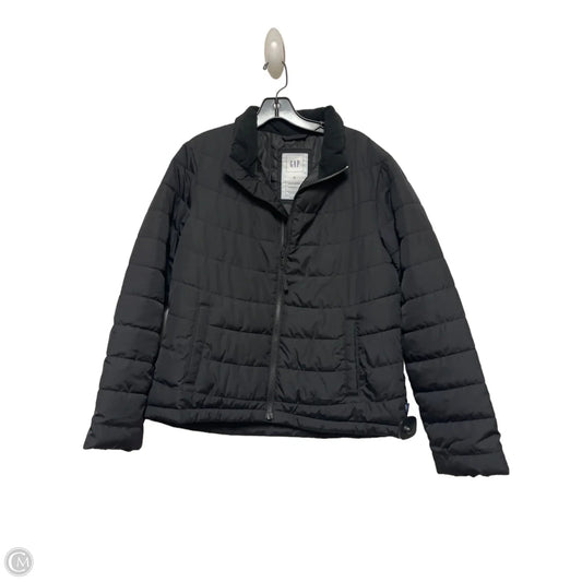 Jacket Puffer & Quilted By Gap In Black, Size: S