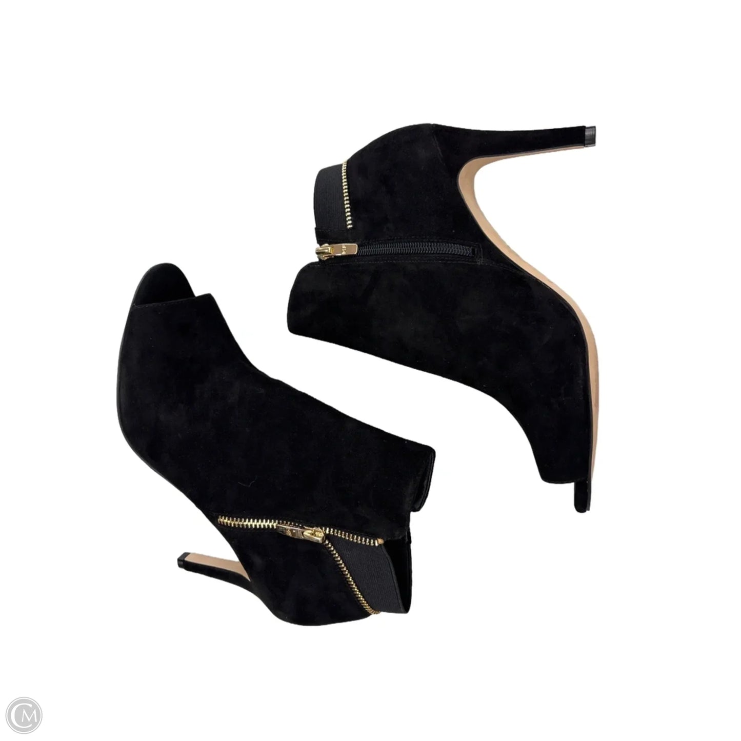 Boots Ankle Heels By Marc Fisher In Black, Size: 9.5