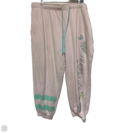 Pants Joggers By Disney Store In Pink, Size: 16