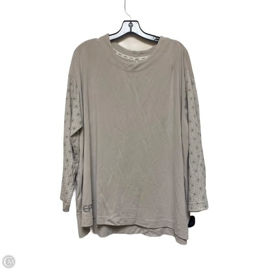 Top Long Sleeve By Disney Store In Grey, Size: L