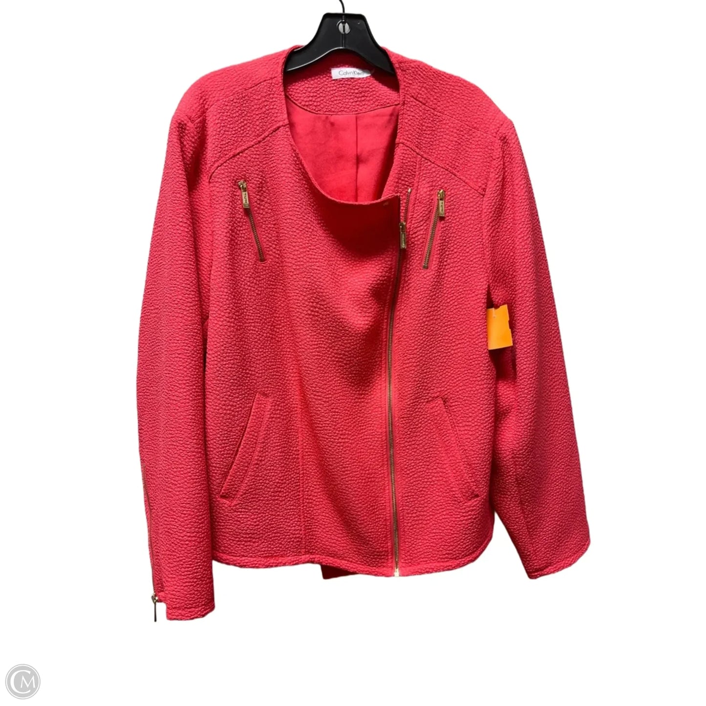 Jacket Other By Calvin Klein In Coral, Size: 2x