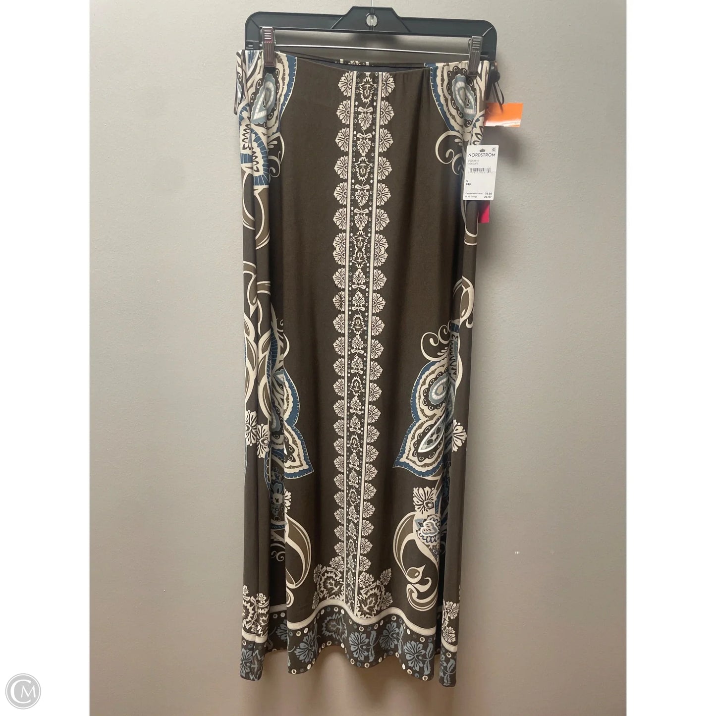 Skirt Maxi By Vince Camuto In Brown, Size: 6