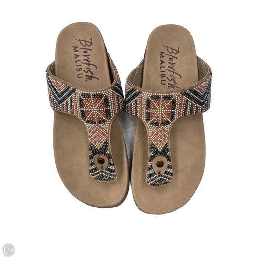 Sandals Flats By Blowfish In Tan, Size: 6.5