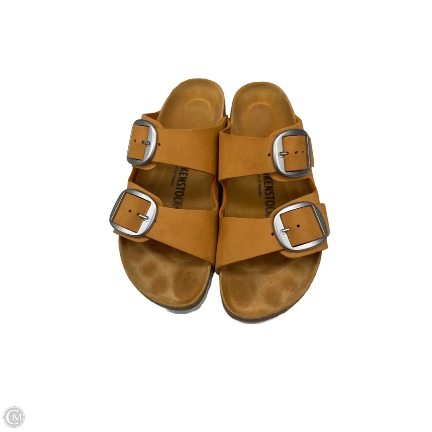 Sandals Flats By Birkenstock In Orange, Size: 8