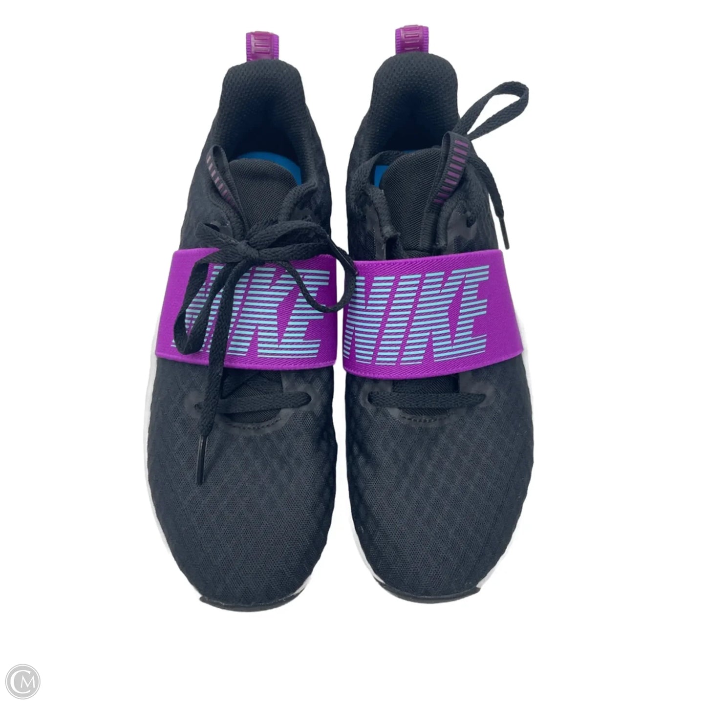Shoes Athletic By Nike In Black & Purple, Size: 6