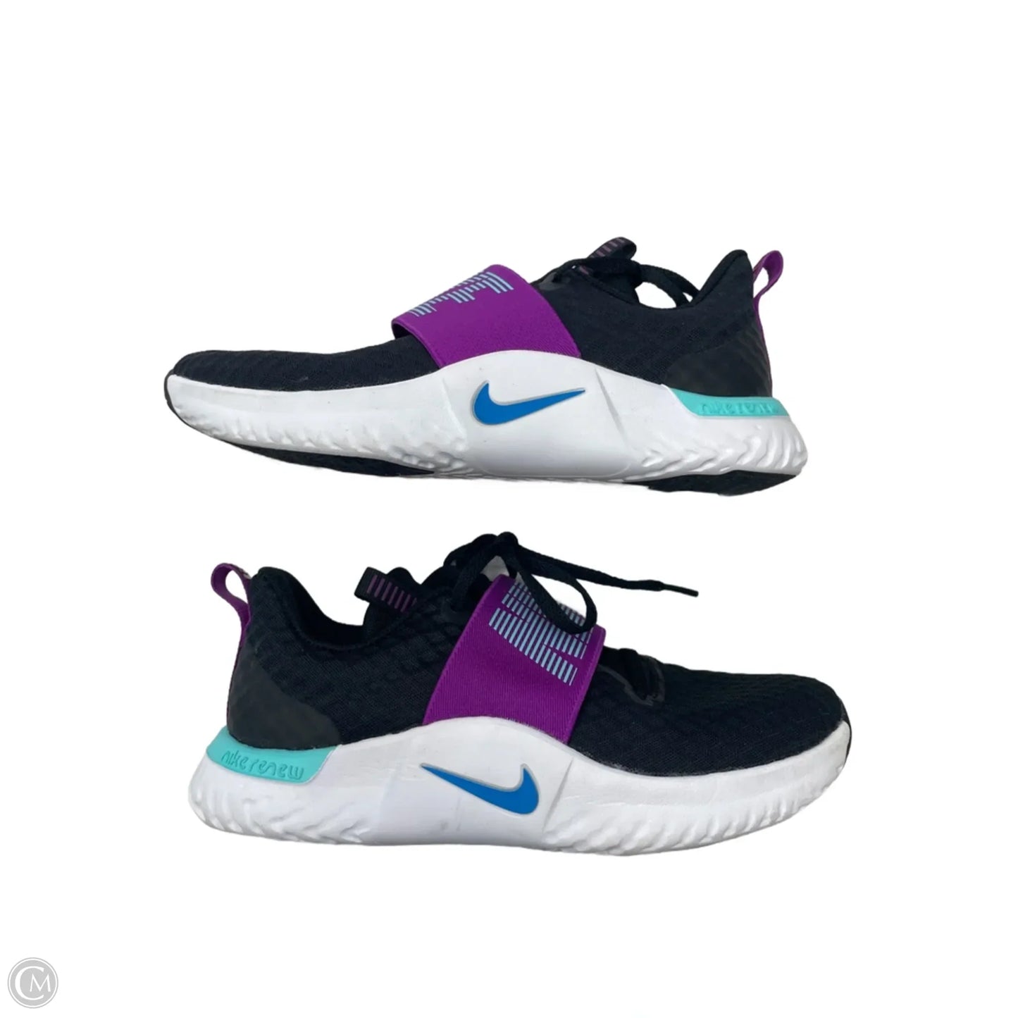 Shoes Athletic By Nike In Black & Purple, Size: 6