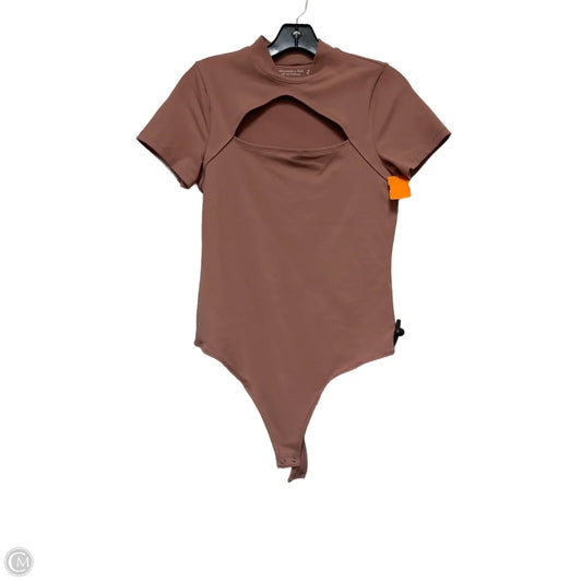 Bodysuit By Abercrombie And Fitch In Brown, Size: M