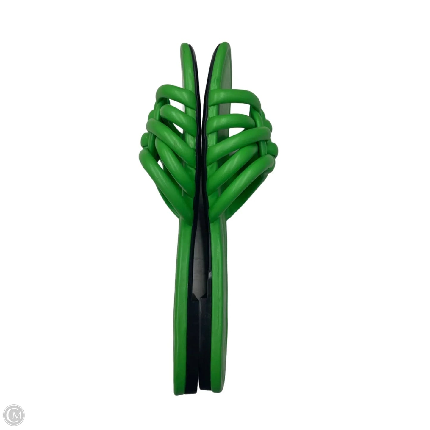 Sandals Flats By Zara In Green, Size: 8