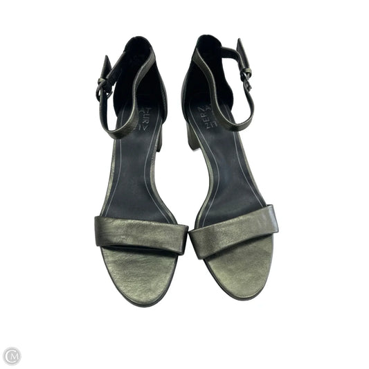 Sandals Heels Block By Naturalizer In Green, Size: 9