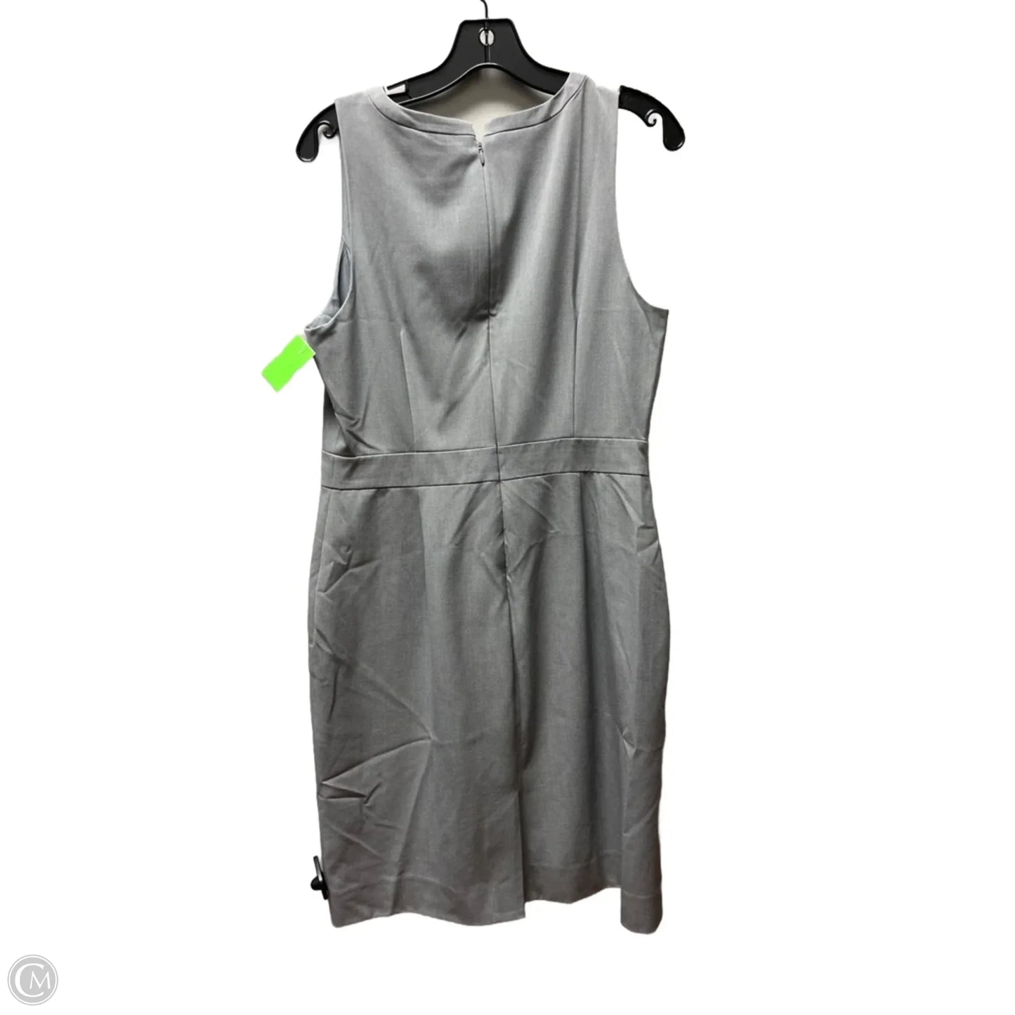 Dress Casual Midi By J. Crew In Grey, Size: M