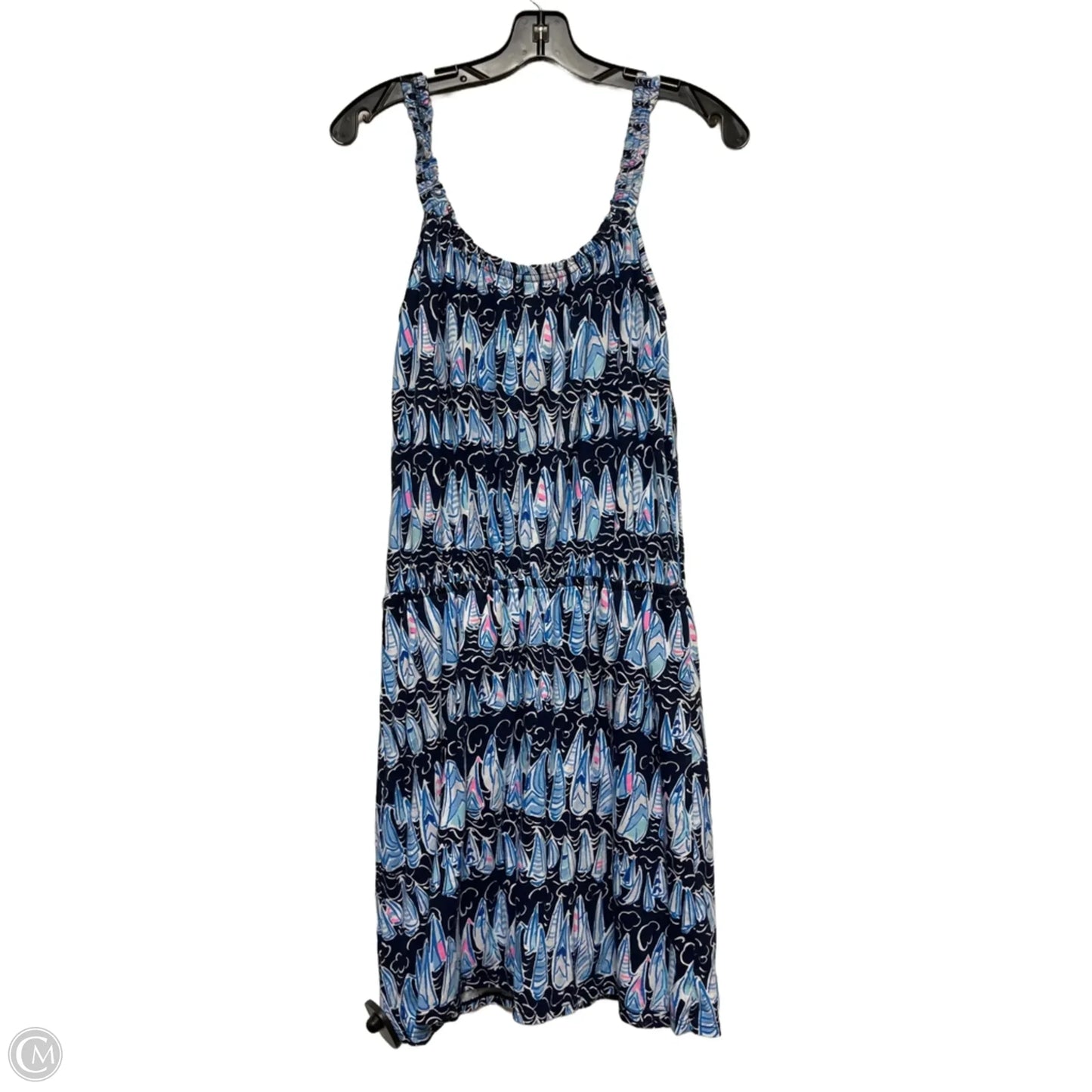 Romper Designer By Lilly Pulitzer In Blue, Size: S