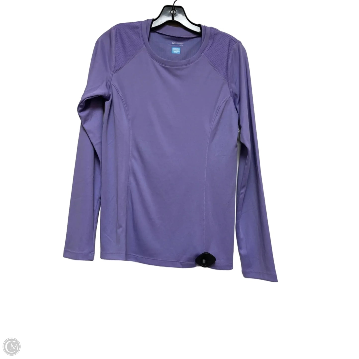 Athletic Top Long Sleeve Crewneck By Columbia In Purple, Size: Xs