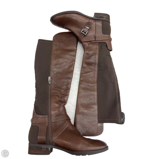 Boots Knee Flats By Vince Camuto In Brown, Size: 9