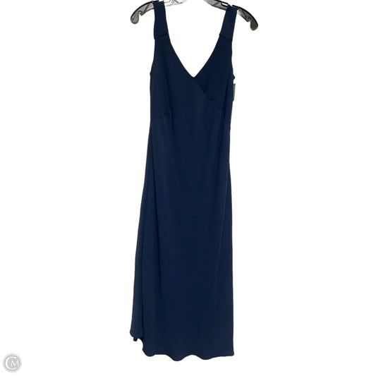 Dress Casual Maxi By Tahari By Arthur Levine In Navy, Size: S