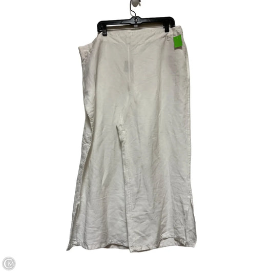 Pants Wide Leg By J. Jill In White, Size: 16