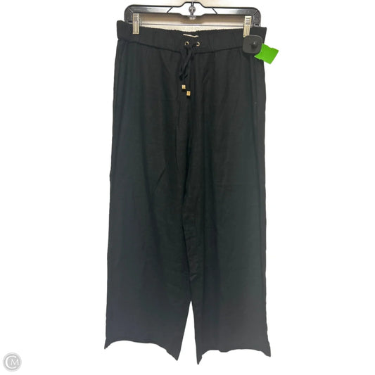 Pants Wide Leg By Michael By Michael Kors In Black, Size: 8
