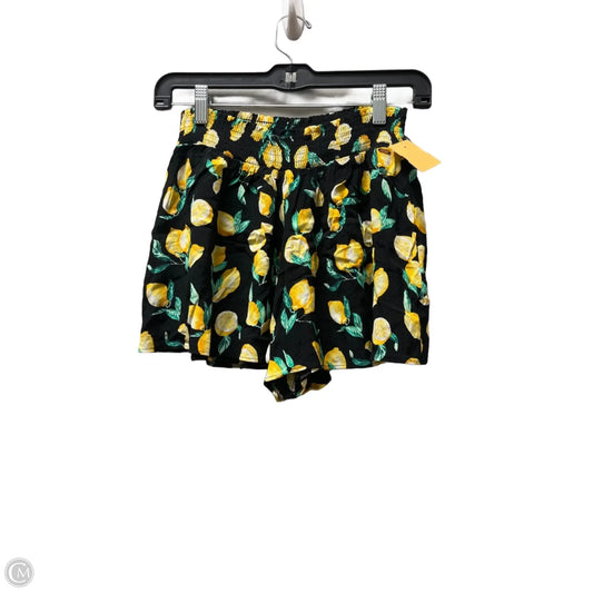 Shorts By Pink In Black & Yellow, Size: 6