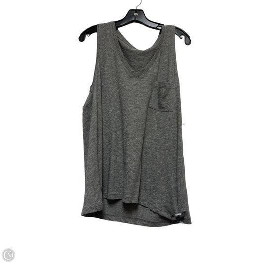 Tank Top By Madewell In Grey, Size: Xl