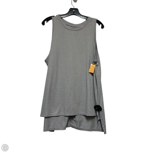 Athletic Tank Top By Joy Lab In Grey, Size: Xl