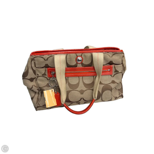 Handbag Designer By Coach, Size: Large