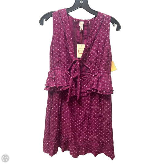 Dress Casual Short By Clothes Mentor In Purple, Size: S