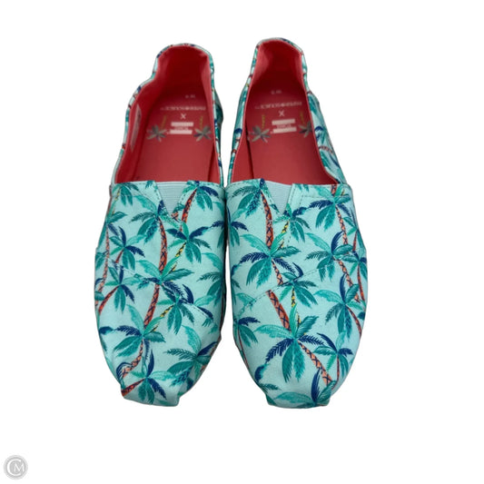 Shoes Flats By Toms In Tropical Print, Size: 9
