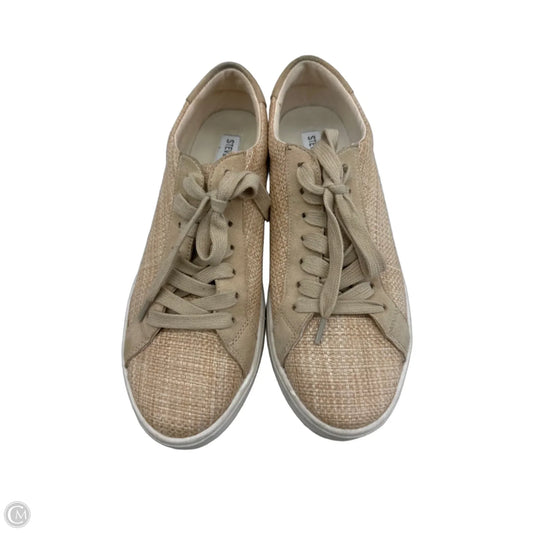 Shoes Sneakers By Steve Madden In Tan, Size: 8