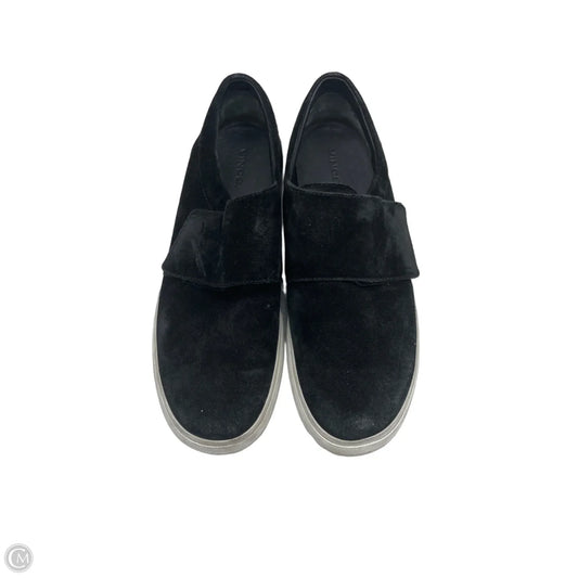 Shoes Flats By Vince In Black, Size: 8.5