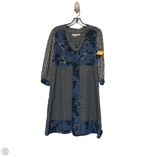 Dress Casual Short By Boden In Blue & White, Size: M