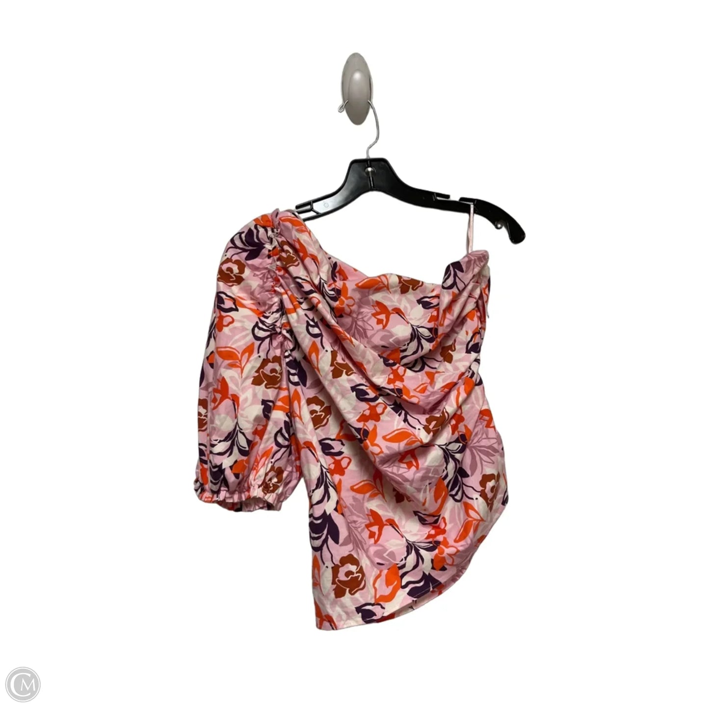 Top Short Sleeve By Maeve In Floral Print, Size: L
