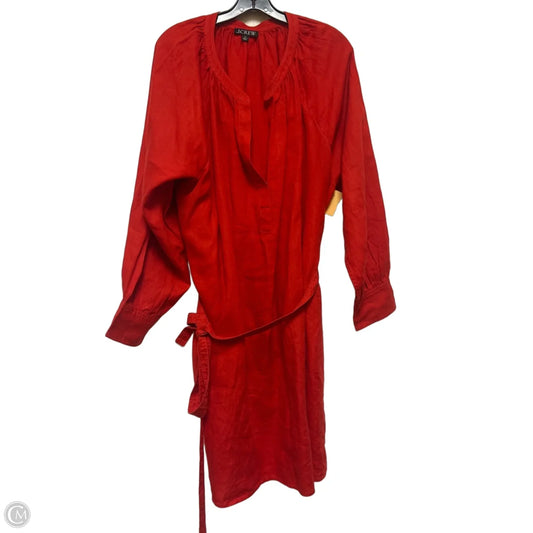 Dress Casual Short By J. Crew In Red, Size: 3x