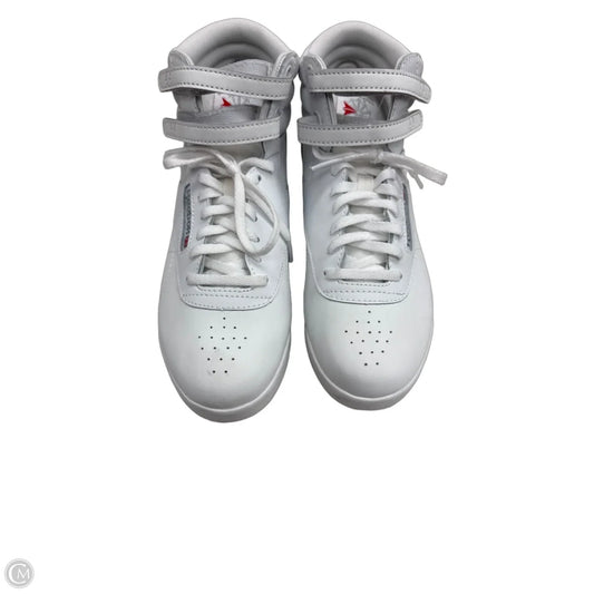 Shoes Sneakers By Reebok In White, Size: 5.5