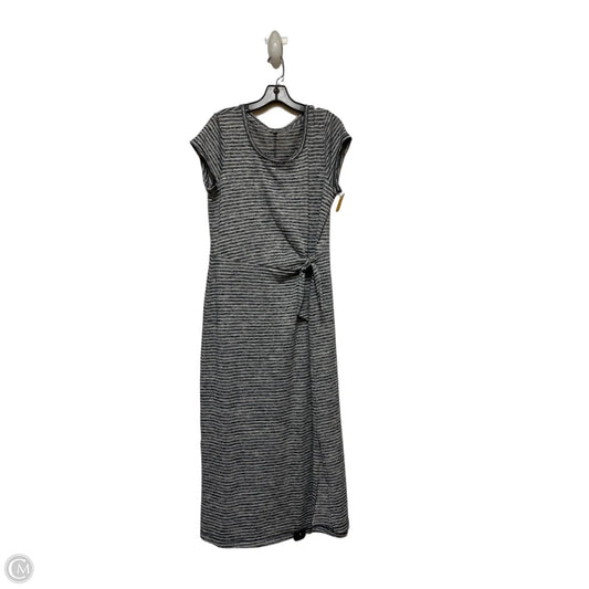 Dress Casual Maxi By Talbots In Striped Pattern, Size: L