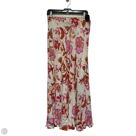 Skirt Maxi By T Tahari In Floral Print, Size: 8