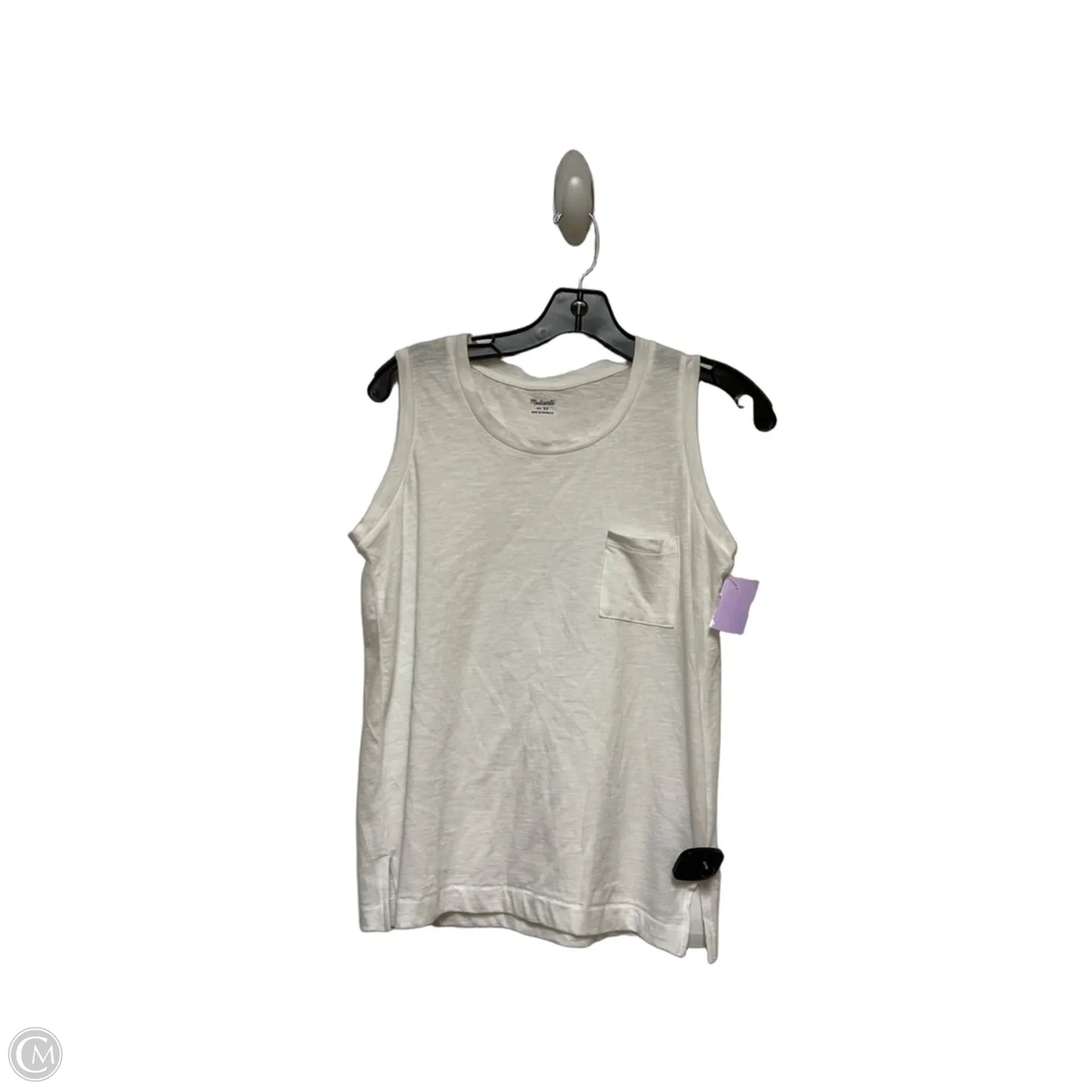 Tank Top By Madewell In White, Size: Xs