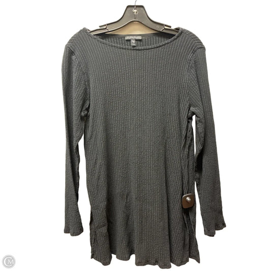 Top Long Sleeve By Eileen Fisher In Black, Size: M