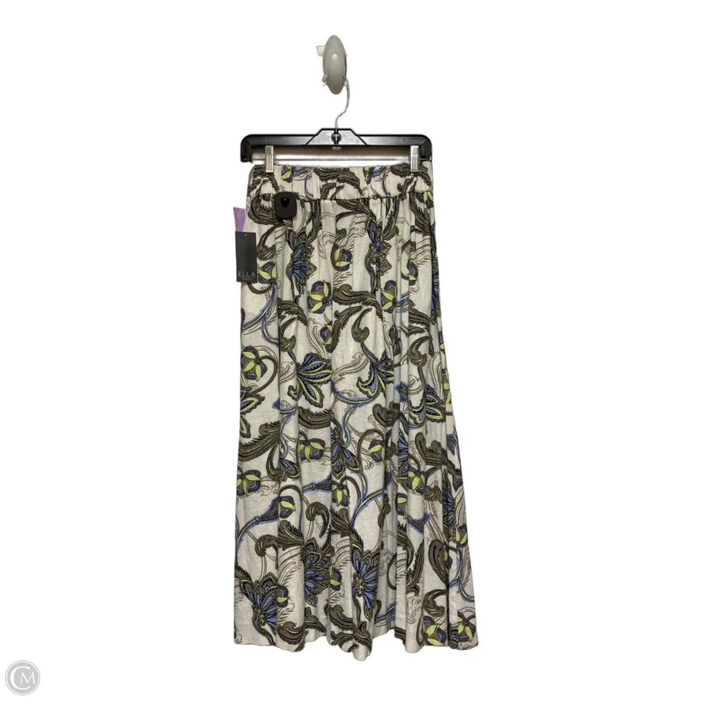 Pants Wide Leg By Rafaella In Green & Tan, Size: 8