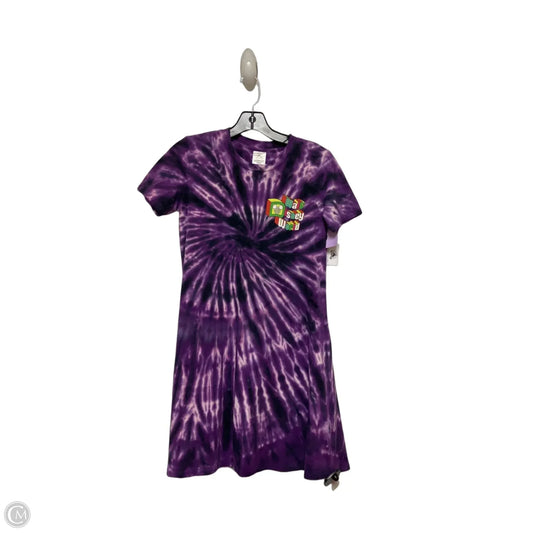 Dress Casual Short By Disney Store In Tie Dye Print, Size: Xs
