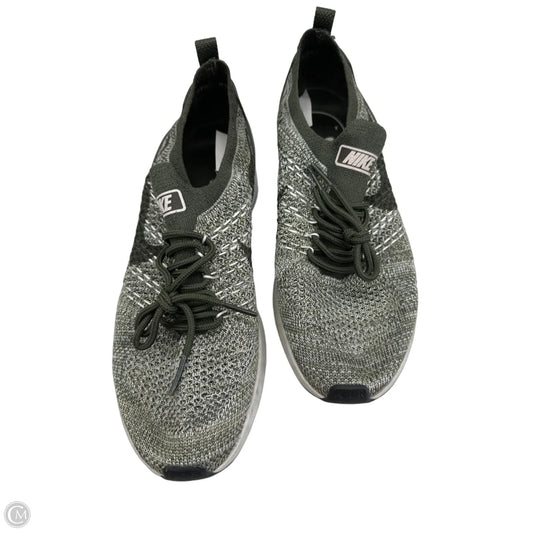 Shoes Athletic By Nike In Green, Size: 8