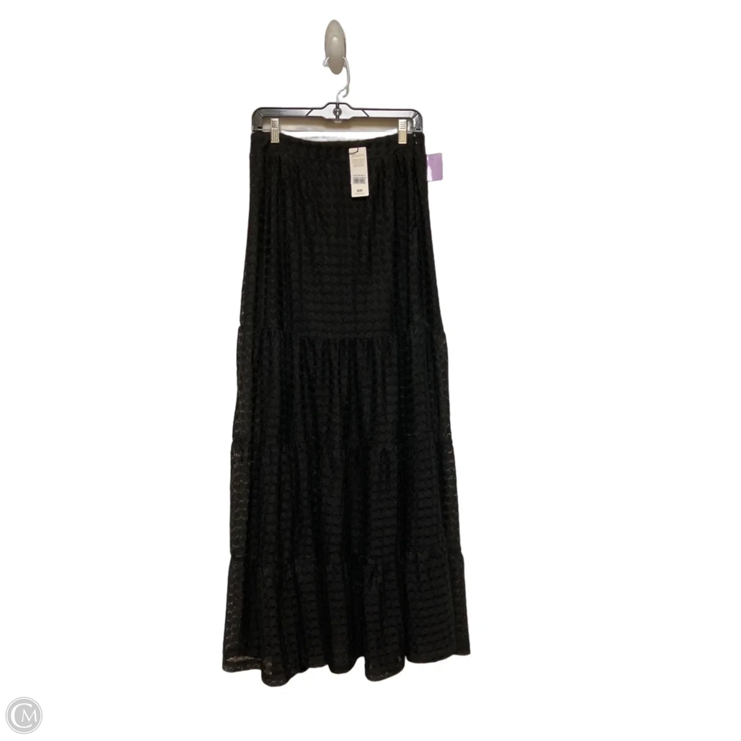 Skirt Maxi By Clothes Mentor In Black, Size: 6