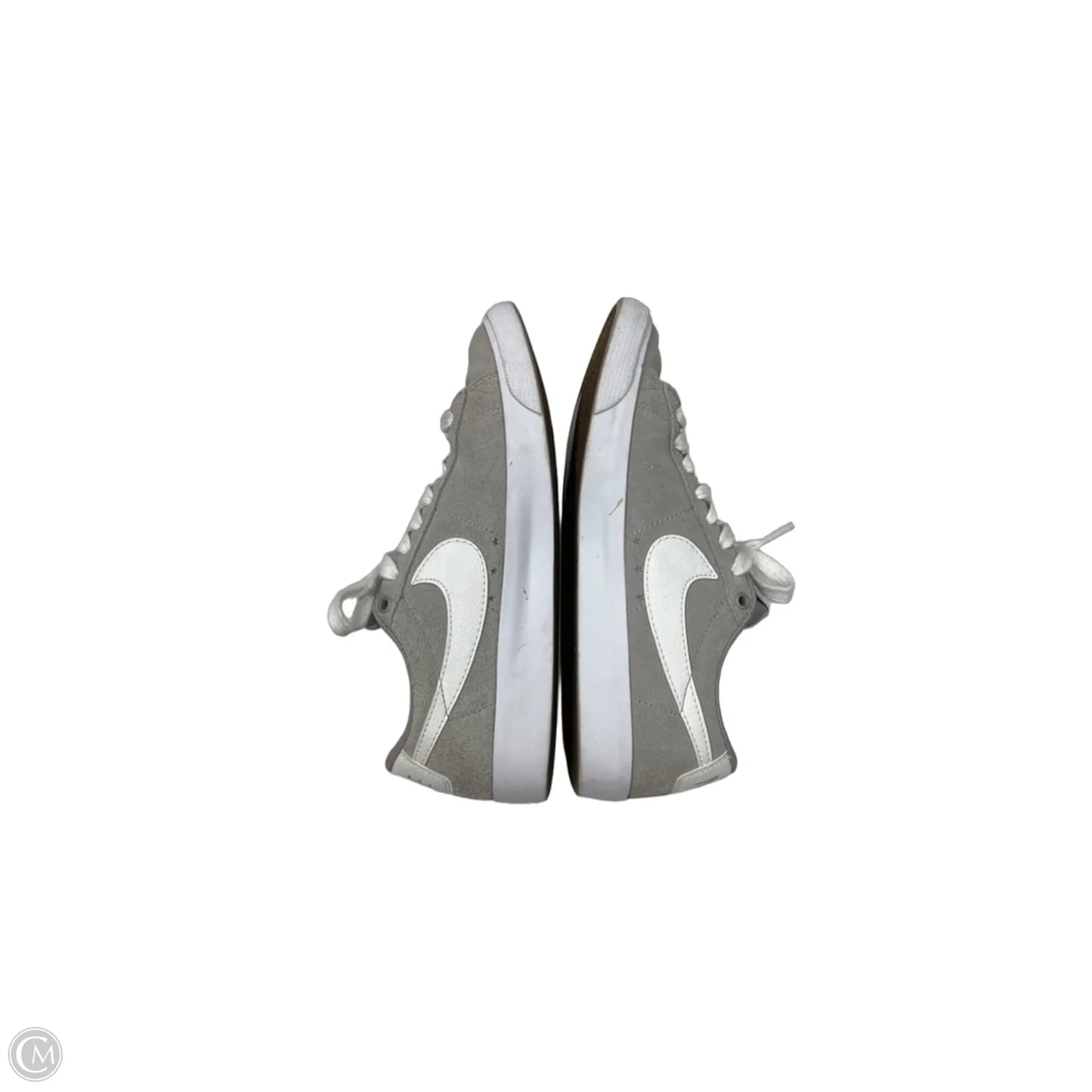 Shoes Sneakers By Nike In Grey, Size: 5.5