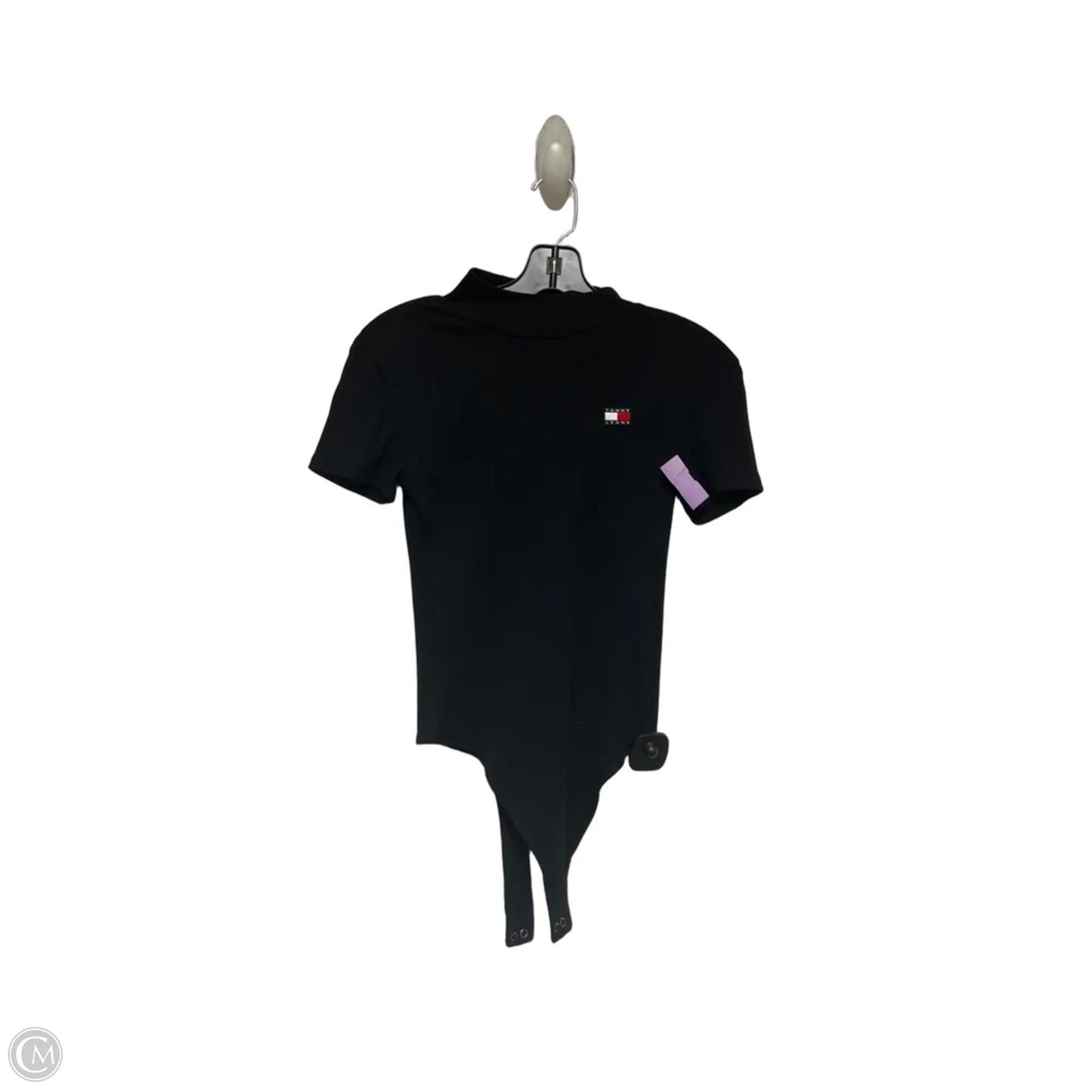 Bodysuit By Tommy Hilfiger In Black, Size: Xs