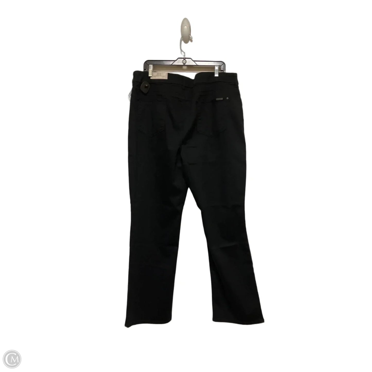 Jeans Straight By Chicos In Black, Size: 18