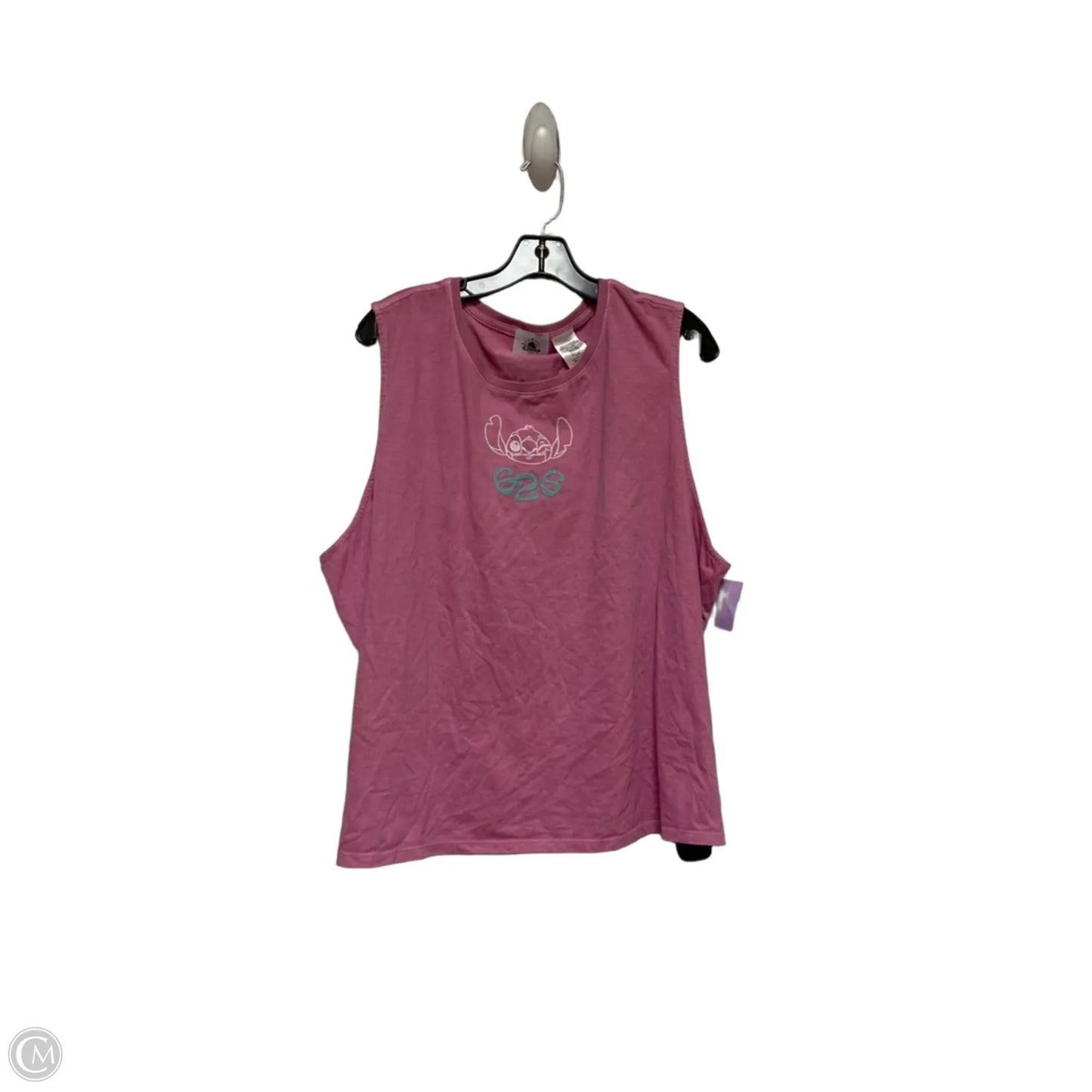 Tank Top By Disney Store In Pink, Size: 3x