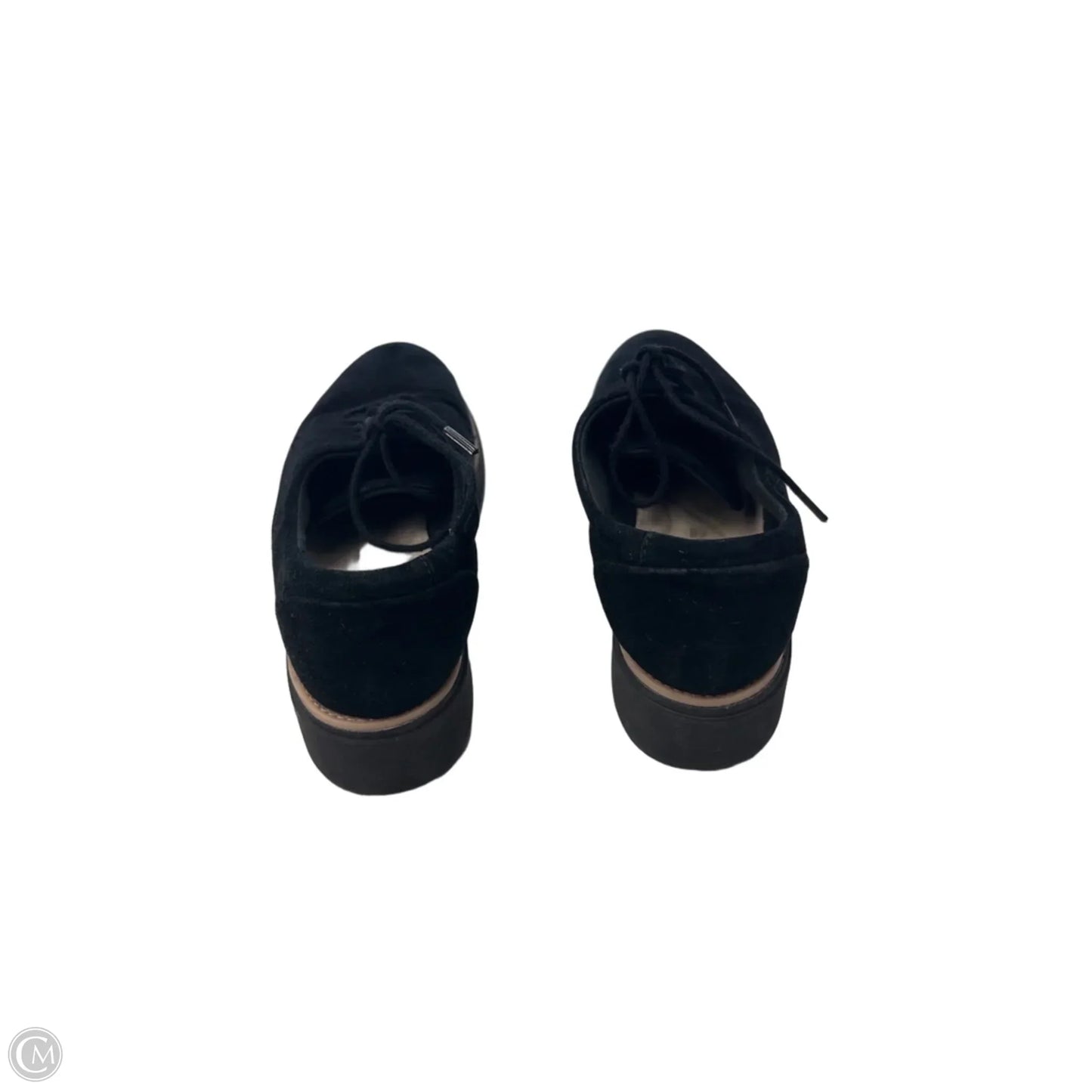 Shoes Flats By Clarks In Black, Size: 6.5