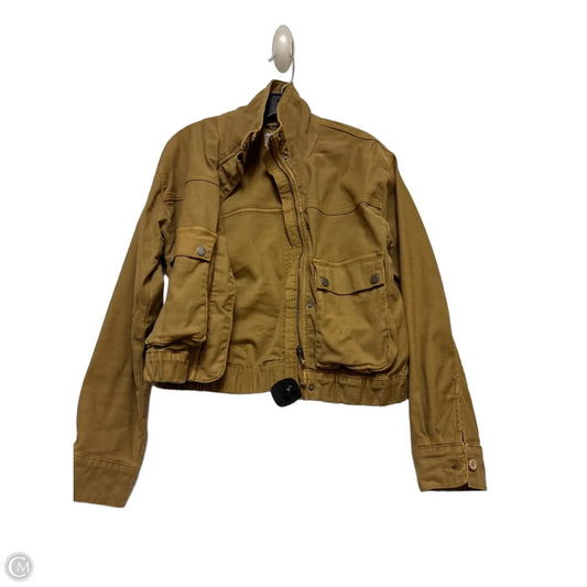 Jacket Other By Pilcro In Tan, Size: Xxs