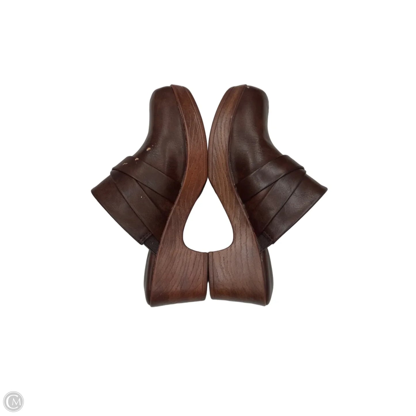 Shoes Heels Block By Boc In Brown, Size: 6