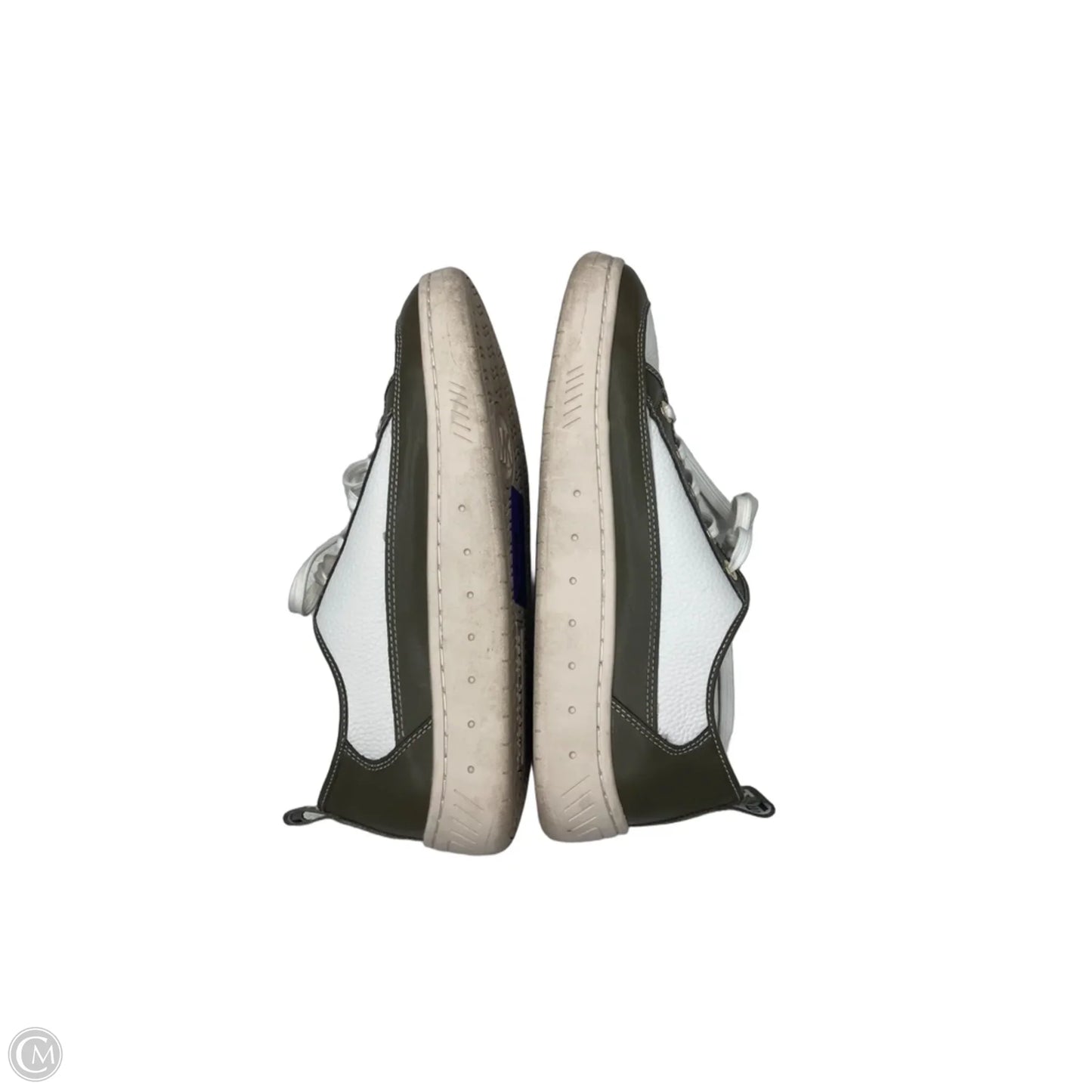 Shoes Sneakers By Michael By Michael Kors In Green & White, Size: 9.5